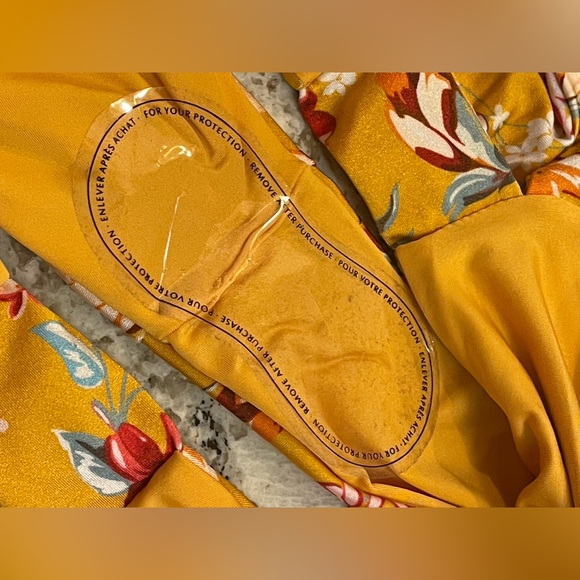 Chelsea & Violet Gold and Red Bikini Swimwear - Picture 3 of 6